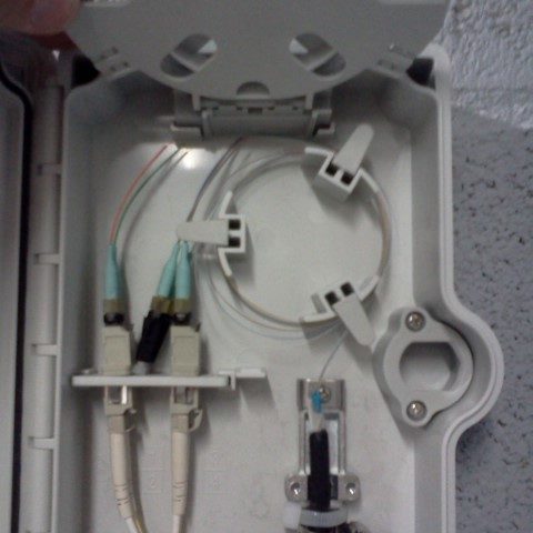 Coffret de raccordement fibre optique toulon