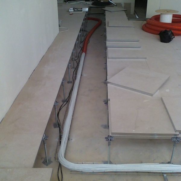 cheminement câble réseau chemin de câble