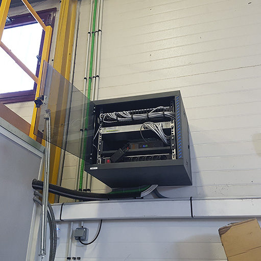 precablage d’une baie pour camera sur ip à marseille precablage d'un coffret de brassage caméra