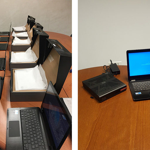 deploiement d'ordinateur portable chez DFD